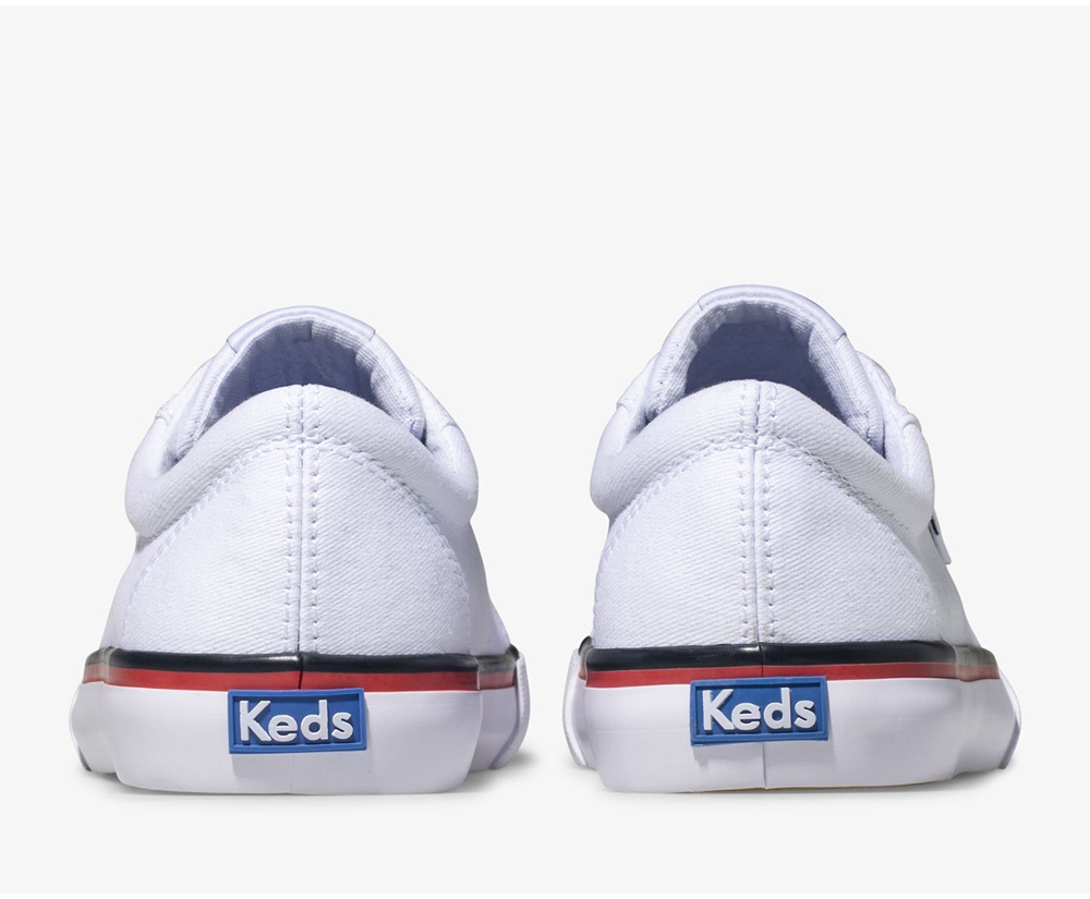 Keds Kids Sneakers White - Jump Kick Canvas - 790ZTIXVN